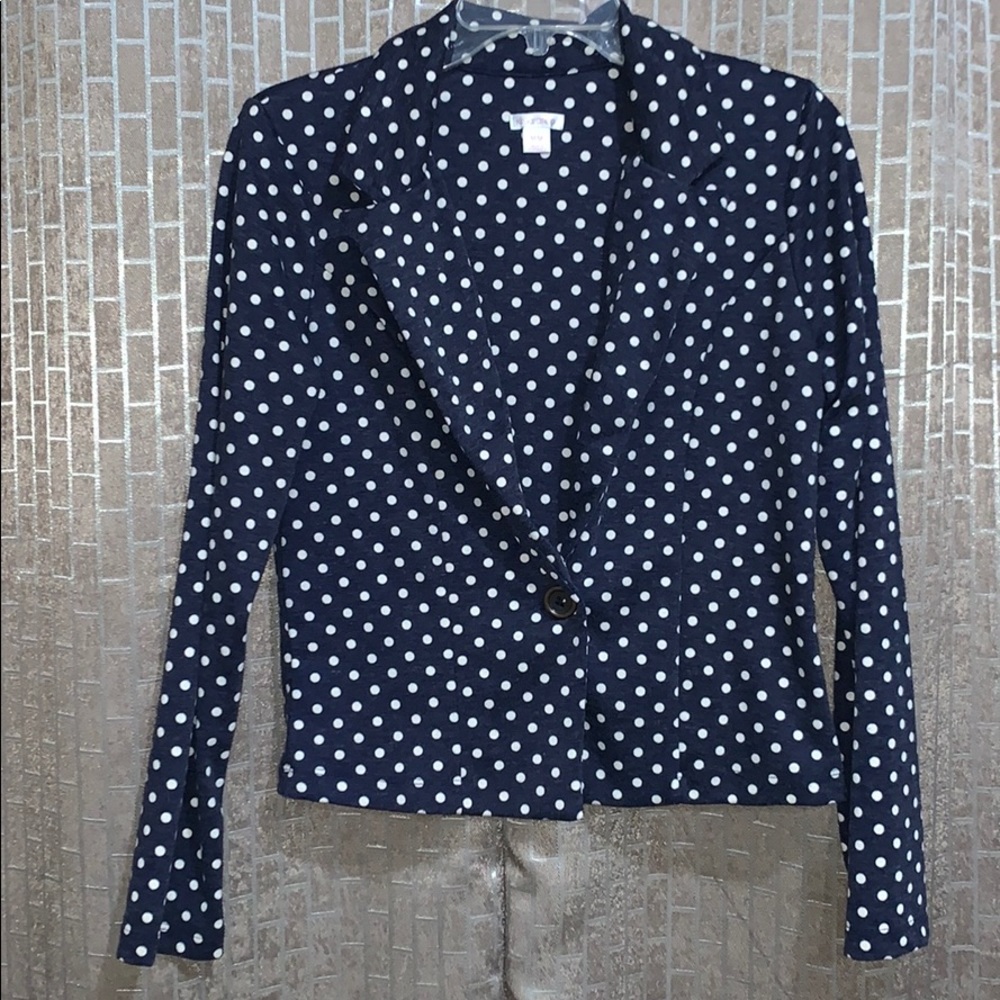 Polka Dot Blazer